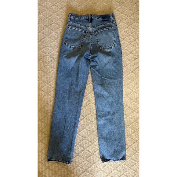 Abercrombie & Fitch the 90s Straight Jeans Ultra High Rise 28 Size 6 Women’s - Picture 8 of 13